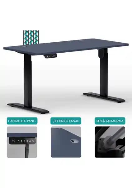 Karr Office O-Flex Elektrikli Yükseklik Ayarlı Masa: Modern ve Dayanıklı Ofis Çözümü