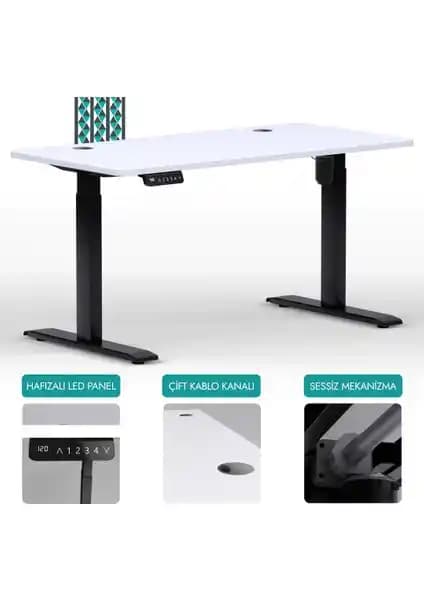 Karr Office O-Flex Elektrikli Yükseklik Ayarlı Modern Çalışma Masası Özellikleri ve Avantajları