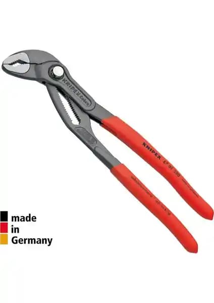 Knipex 8701250 Ayarlı Pense Cobra: Güç ve Hassasiyetle Çok Yönlü Kullanım İmkanı