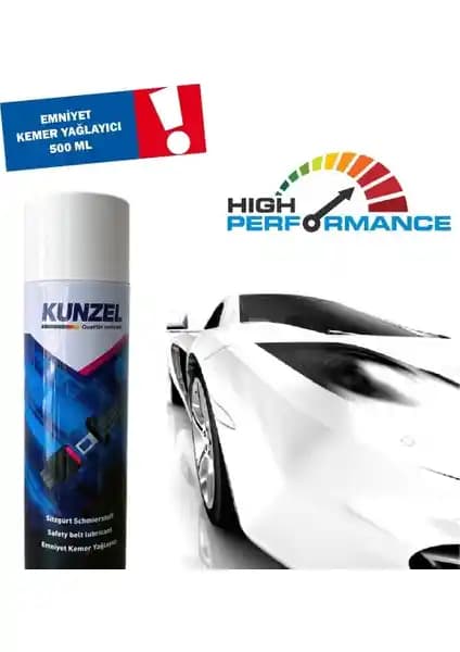 Kunzel Emniyet Kemer Yağlayıcı: Güvenliği Artıran Yüksek Performanslı Bakım Spreyi