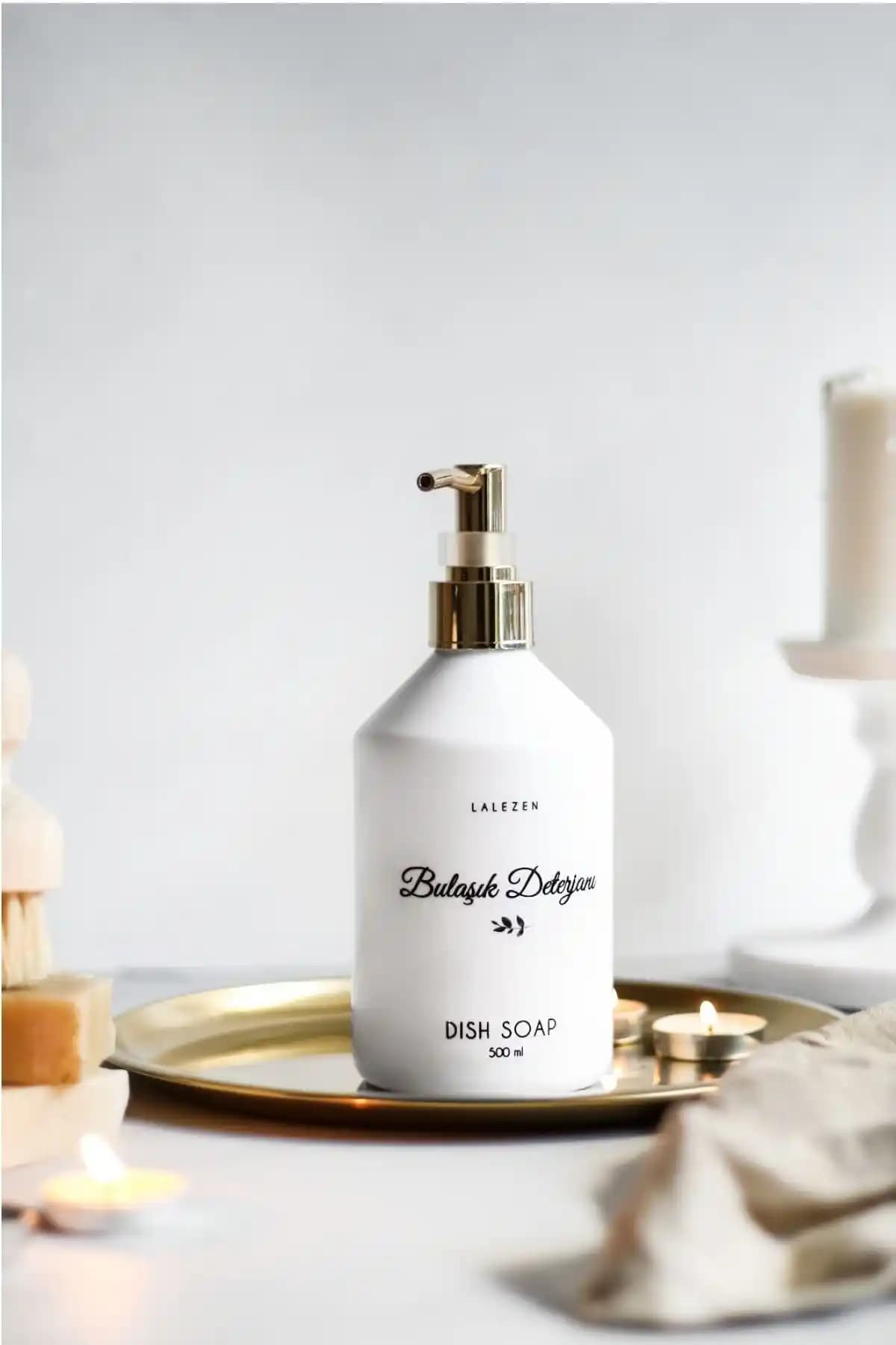 LALEZEN Gold Kapaklı Bulaşık Deterjanı: Şıklık ve İşlevselliğin Birleşimi