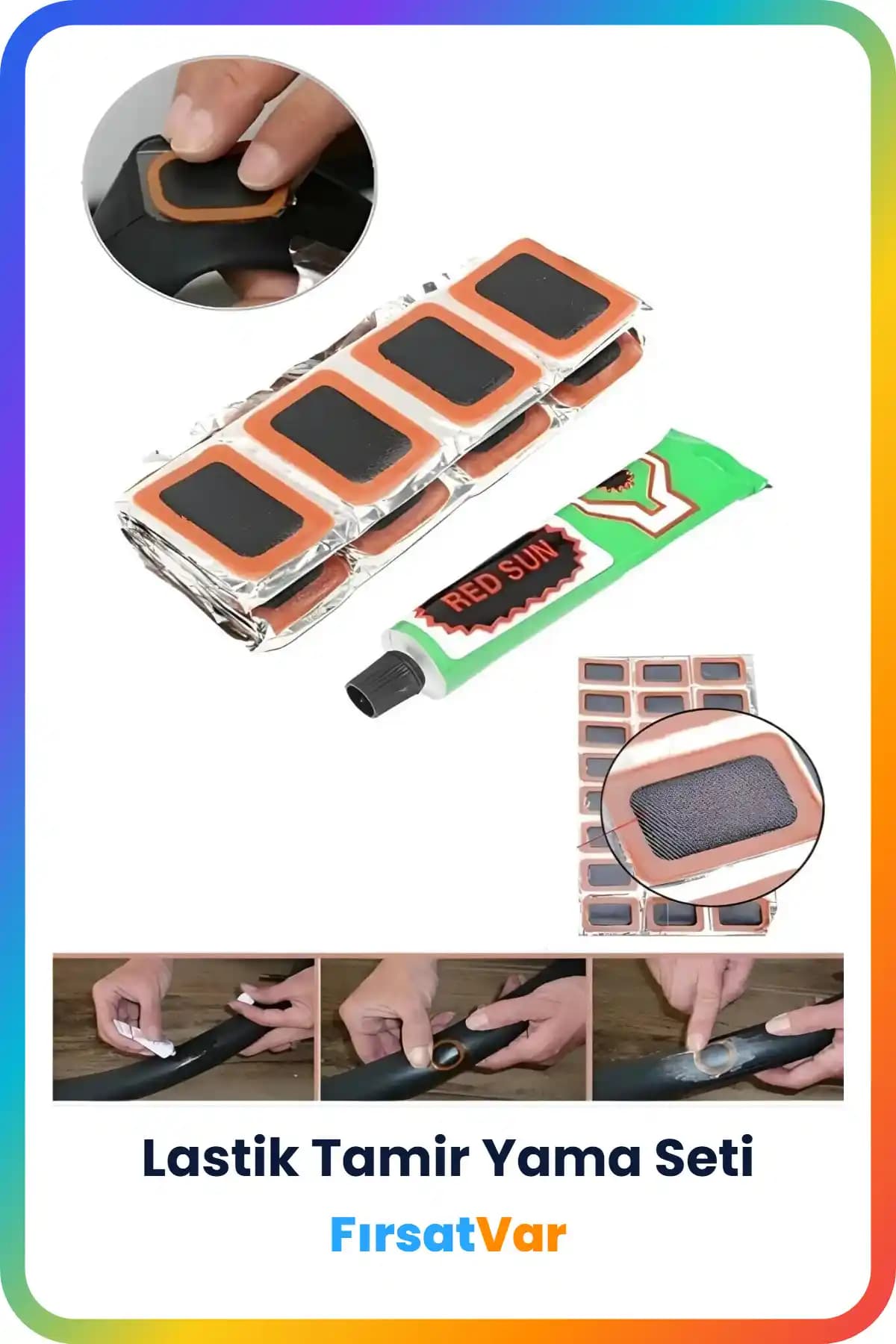 Lastik Tamir Seti FırsatVar: Çok Yönlü ve Güvenilir Tamir Çözümü