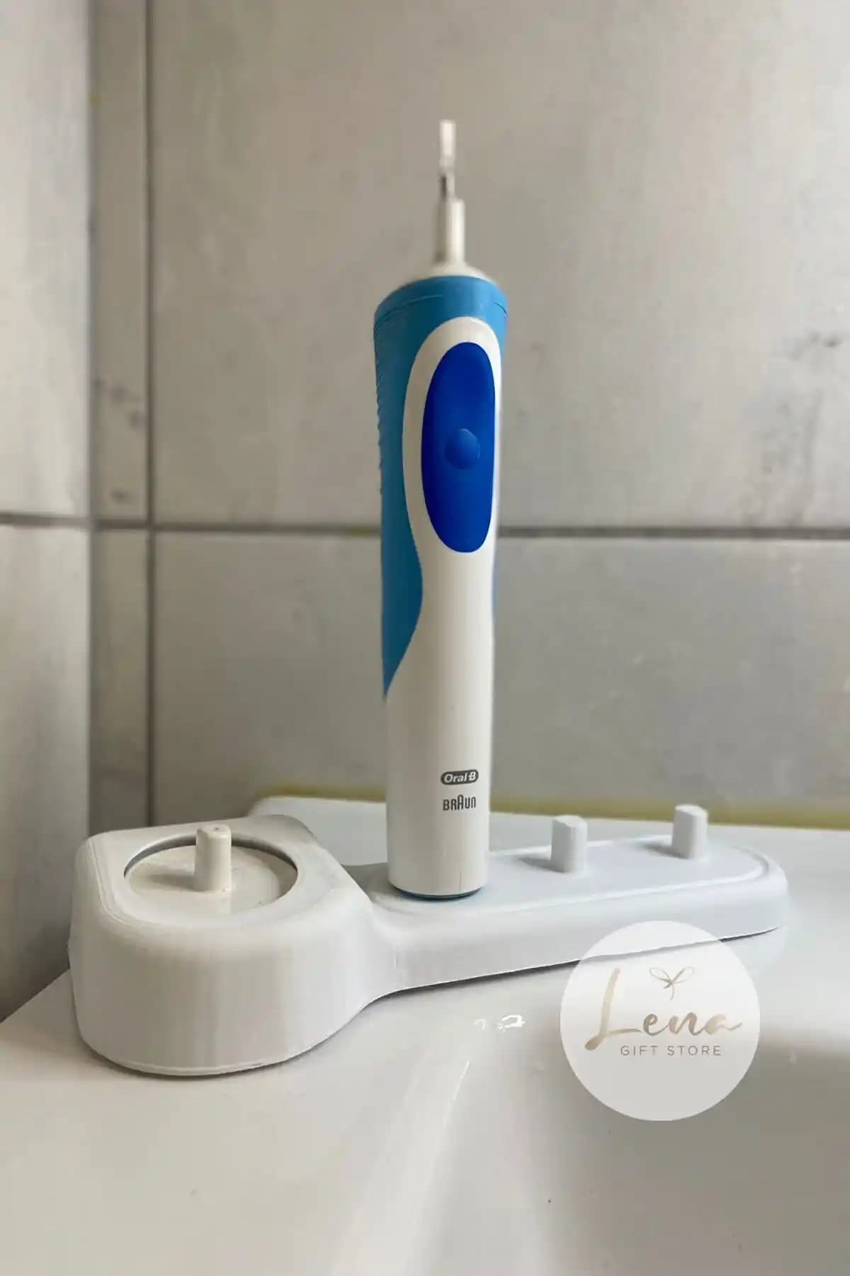 Lena Gift Store Oral-B 4'lü Şarjlı Diş Fırçası Standı Modern Ağız Bakımında Yenilikçi Çözüm