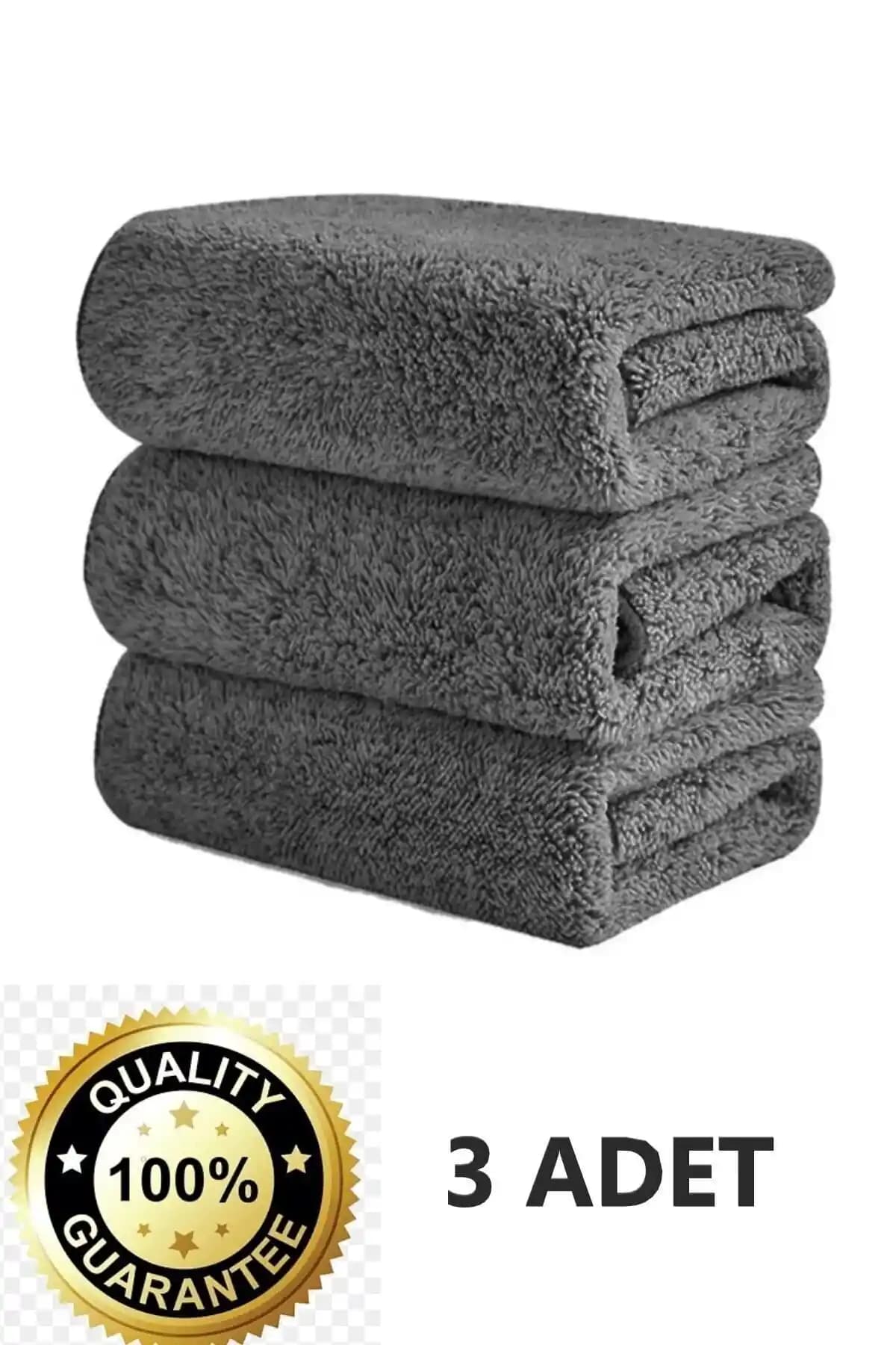 M.Y. TASO 3'lü Mikrofiber Leke Bırakmaz Araç Yıkama ve Kurulama Havlusu Seti