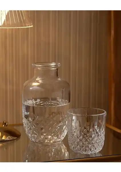 Madame Coco Audrey Başucu Sürahisi: Şık ve Fonksiyonel Cam Sürahi Tasarımı