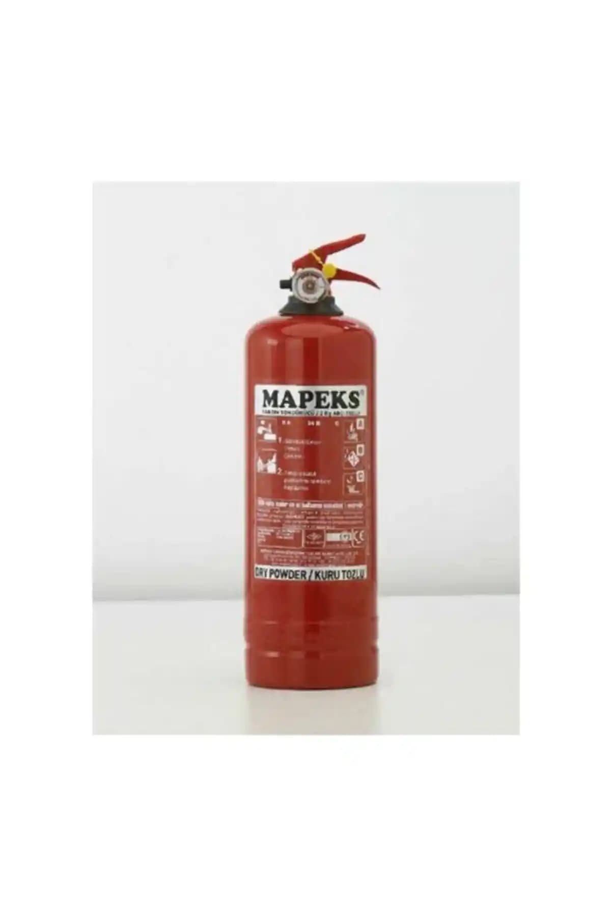 Mapeks 1kg Yangın Söndürme Tüpü Güvenli ve Dayanıklı Yangın Koruma Çözümü