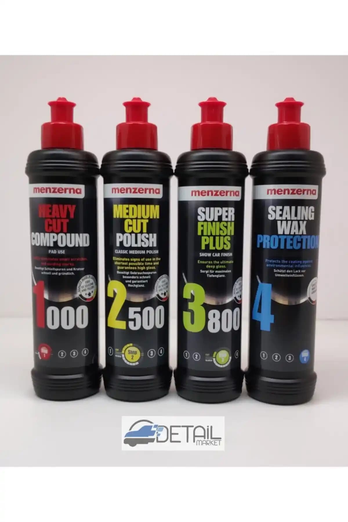 Menzerna 1000 2500 3800 Sealingwax Boya Koruma Seti ile Aracınızı Yenileyin