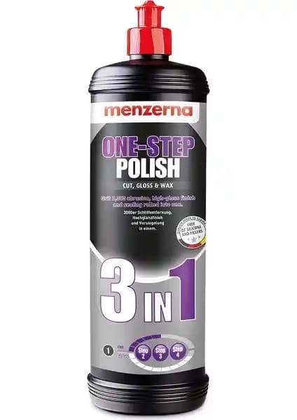 Menzerna One Step Polish 3 in 1: Çizik Giderici ve Parlatıcı Otomobil Bakım Ürünü