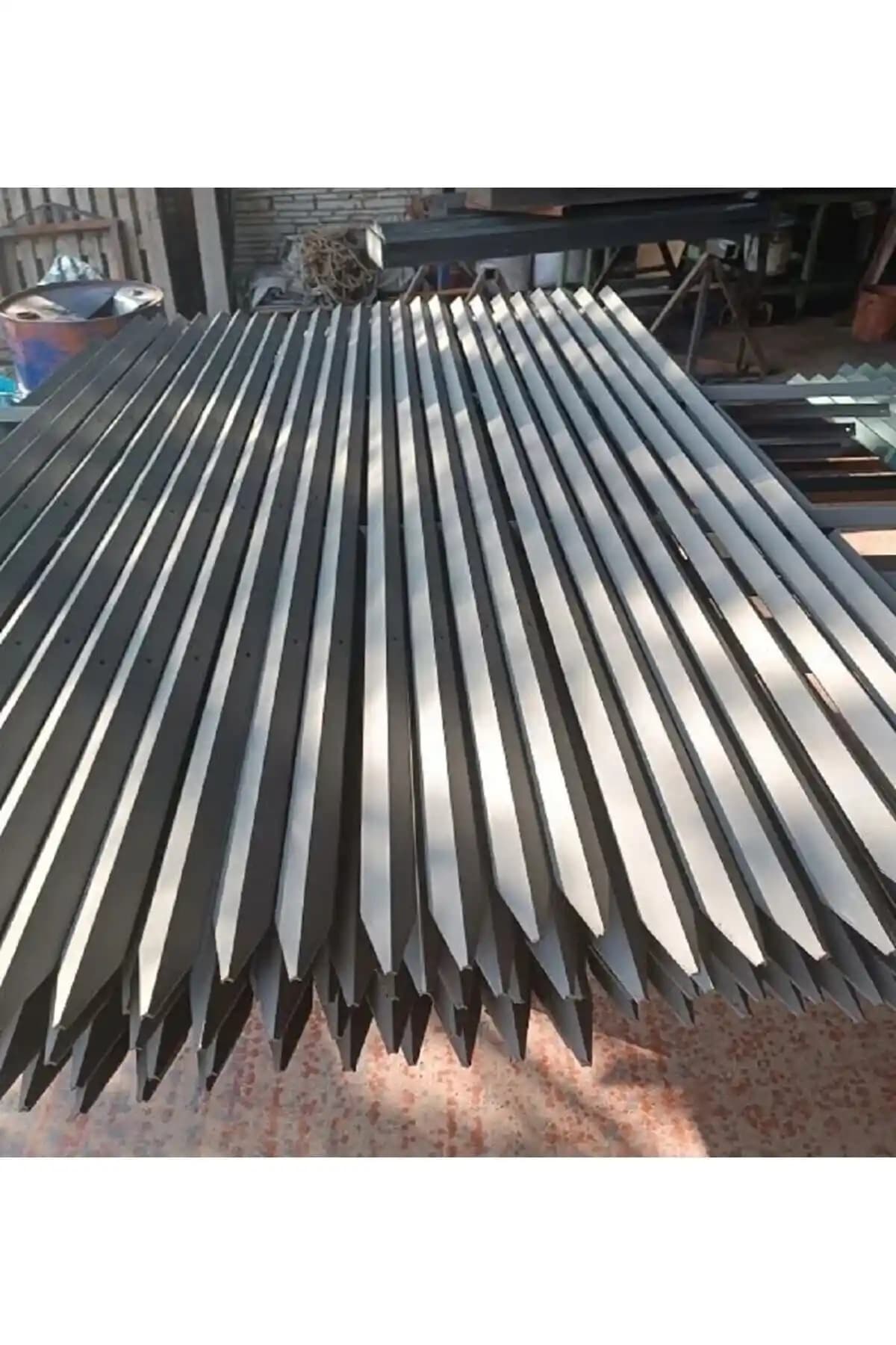 Metlino 200 cm 30x30 Köşebent Bahçe Çit Direği Dayanıklı ve Estetik Çözüm