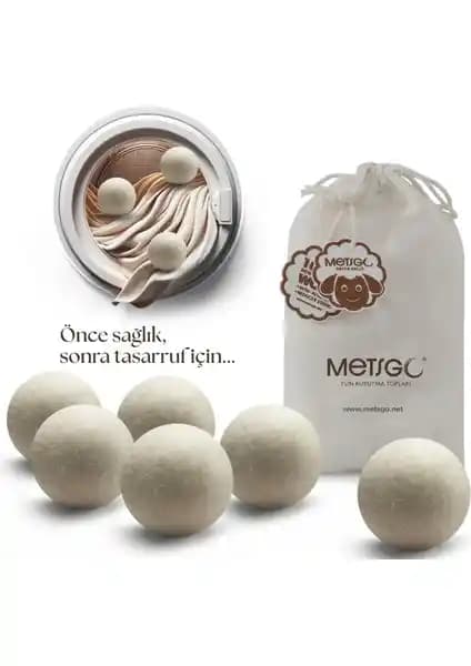 Metsgo Yün Kurutma Topları: Çamaşır Kurutma Sürecinizi Verimli ve Çevre Dostu Hale Getirin