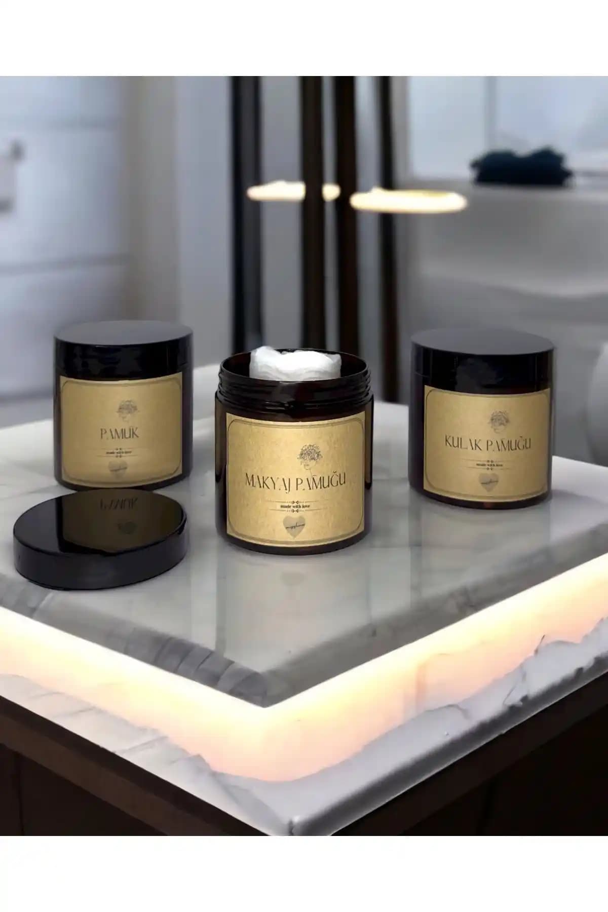 MissTulinaKozmetik 3'lü Bakım Seti: Makyaj ve Temizlik İçin Pratik ve Şık Çözüm