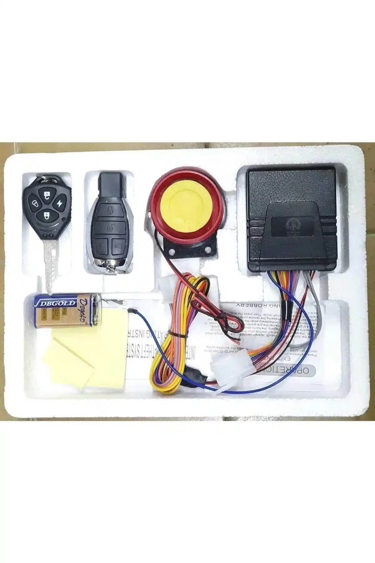 Monero Motosiklet Alarm Setı Güvenlik ve Kullanım Kolaylığı Sağlayan Çözüm