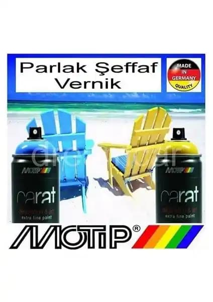 Motip Carat Parlak Akrilik Vernik: Yüksek Kalite ve Dayanıklılık Sunan Kaplama Ürünü