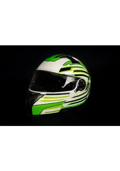 Moto Kalkan Çene Açılır Kask Güvenlik ve Konfor Sunan Modern Tasarım