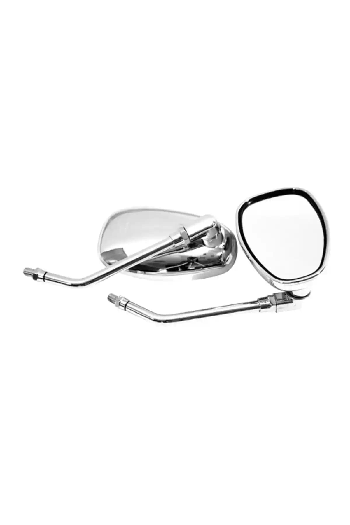 Mototurko 10 mm Oval Nikelaj ve Krom Kaplamalı Motosiklet Aynası Ürün İncelemesi