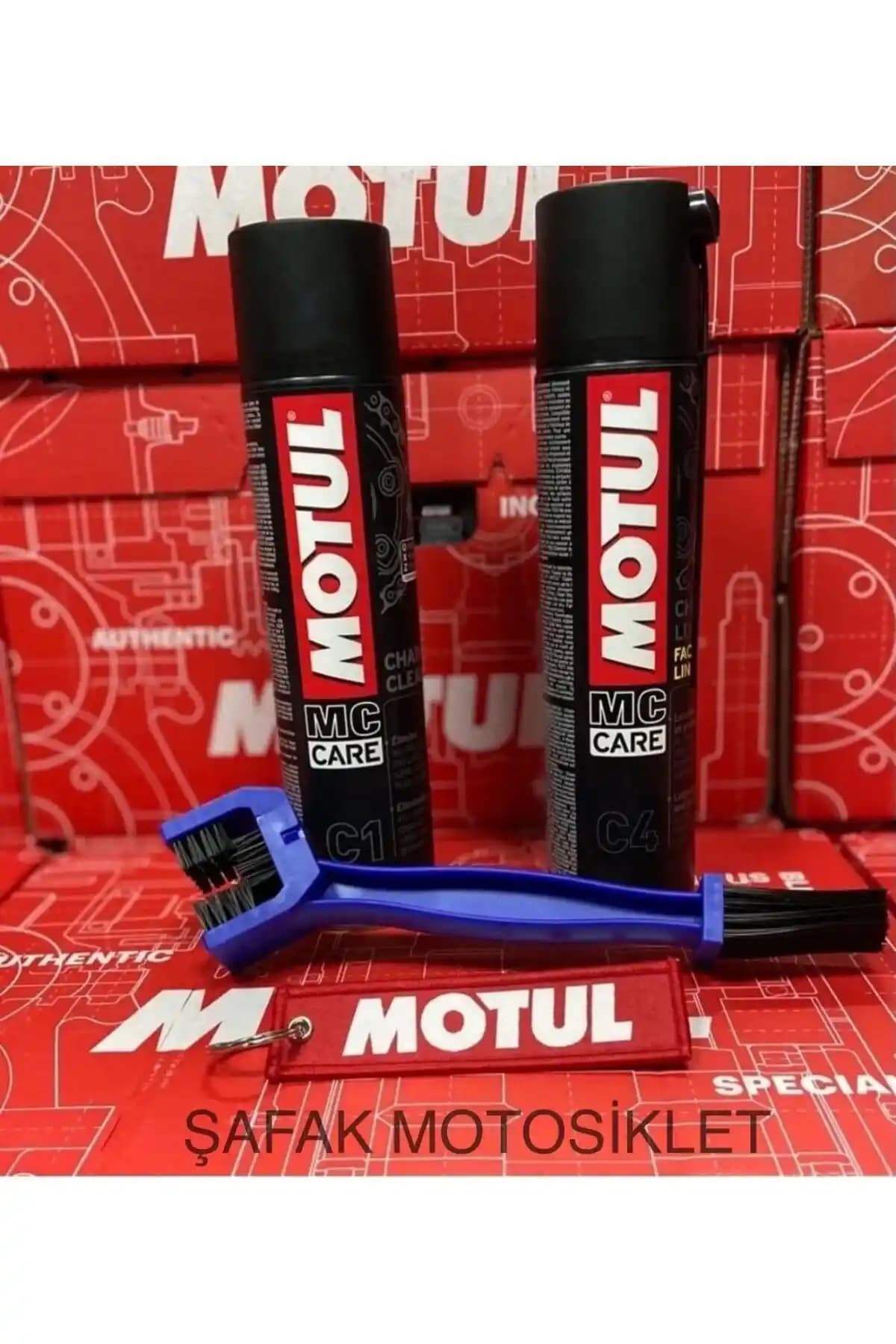 Motul C1 Zincir Temizleme ve C4 Zincir Yağlama Seti ile Motosiklet Zincir Bakımında Yeni Dönem
