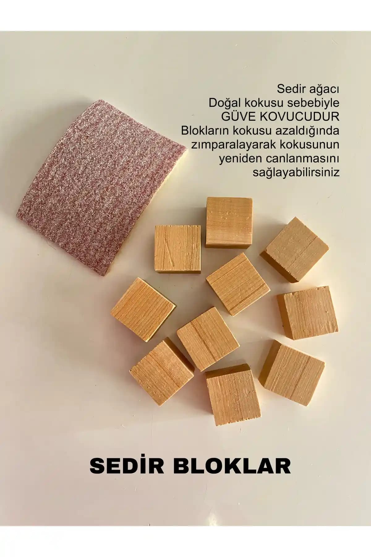 MSAĞWOODS Doğal Güve Kovuğu Sedir Ağacı ile Şık ve Fonksiyonel Mutfak Düzeni