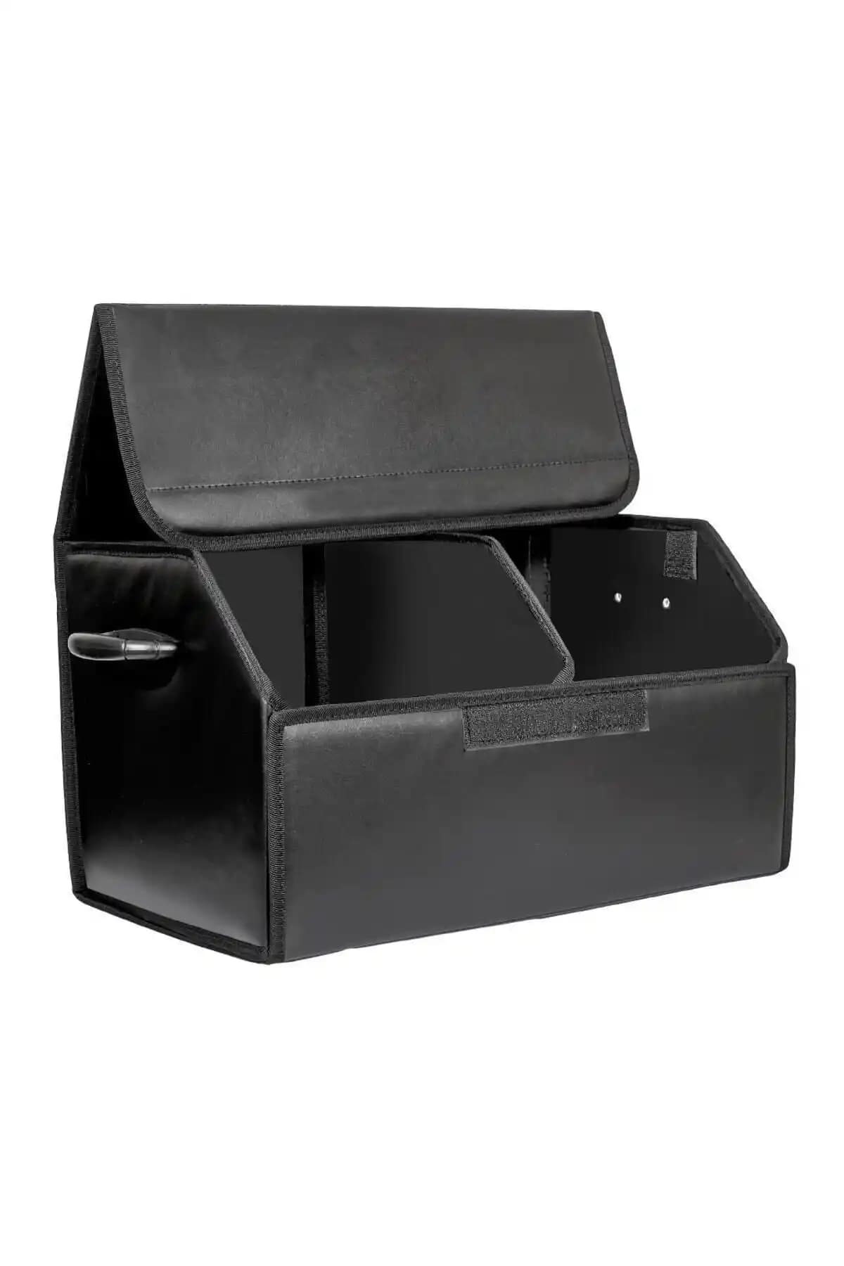 Otomobil Bagajını Düzenleyen Şık ve Dayanıklı Siyah Organizer Ürünü