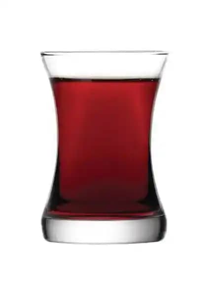 Paşabahçe Misis-Glass4You 6'lı Kulpsuz Şeffaf Cam Çay Bardak Seti Günlük Kullanım İçin