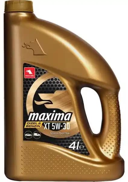 Petrol Ofisi Maxima XT 5W-30 4 Litre Motor Yağı: Yüksek Performans ve Uzun Ömür Sağlar