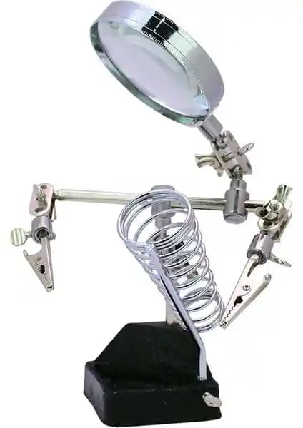 Powermaster PM-7194 3 Konumlu Büyüteç ve Havya Standı Detaylı İnceleme