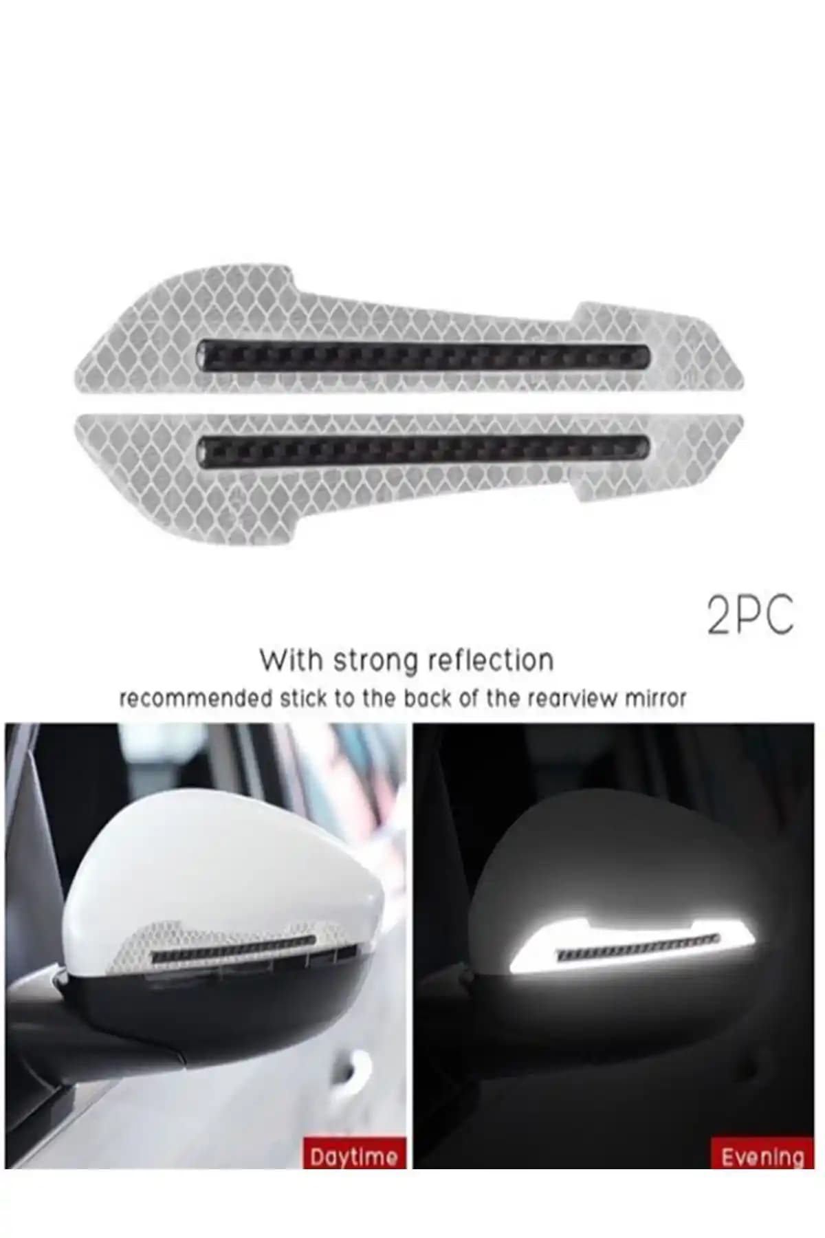 Reflektörlü Sticker ile Aracınızın Gece Güvenliğini Artırın Trafik Onaylı ve Kolay Uygulama