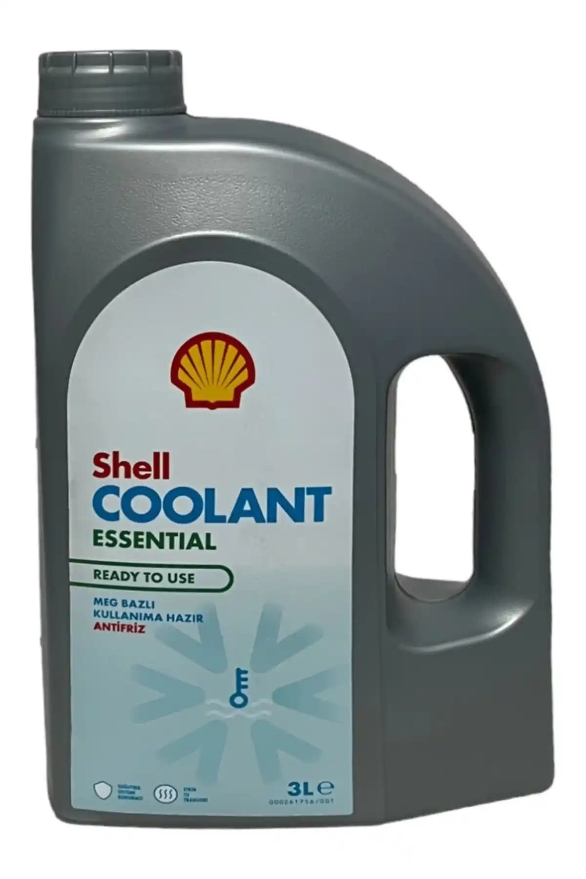 Shell Coolant Essential Mavi Antifriz 3 Litre Güçlü Motor Koruma ve Uzun Ömür Sağlar
