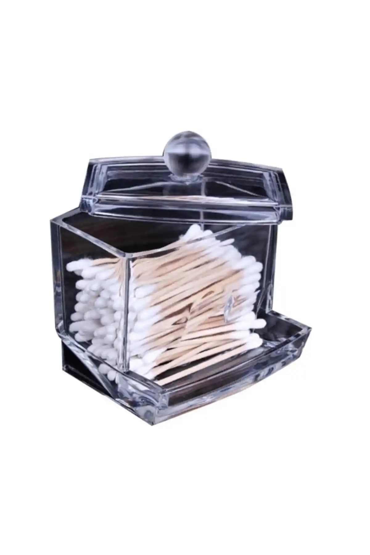 Şık ve Fonksiyonel Pamuklu Kulak Çöpü Saklama Kutusu Modern Tasarım ile Kullanışlılık