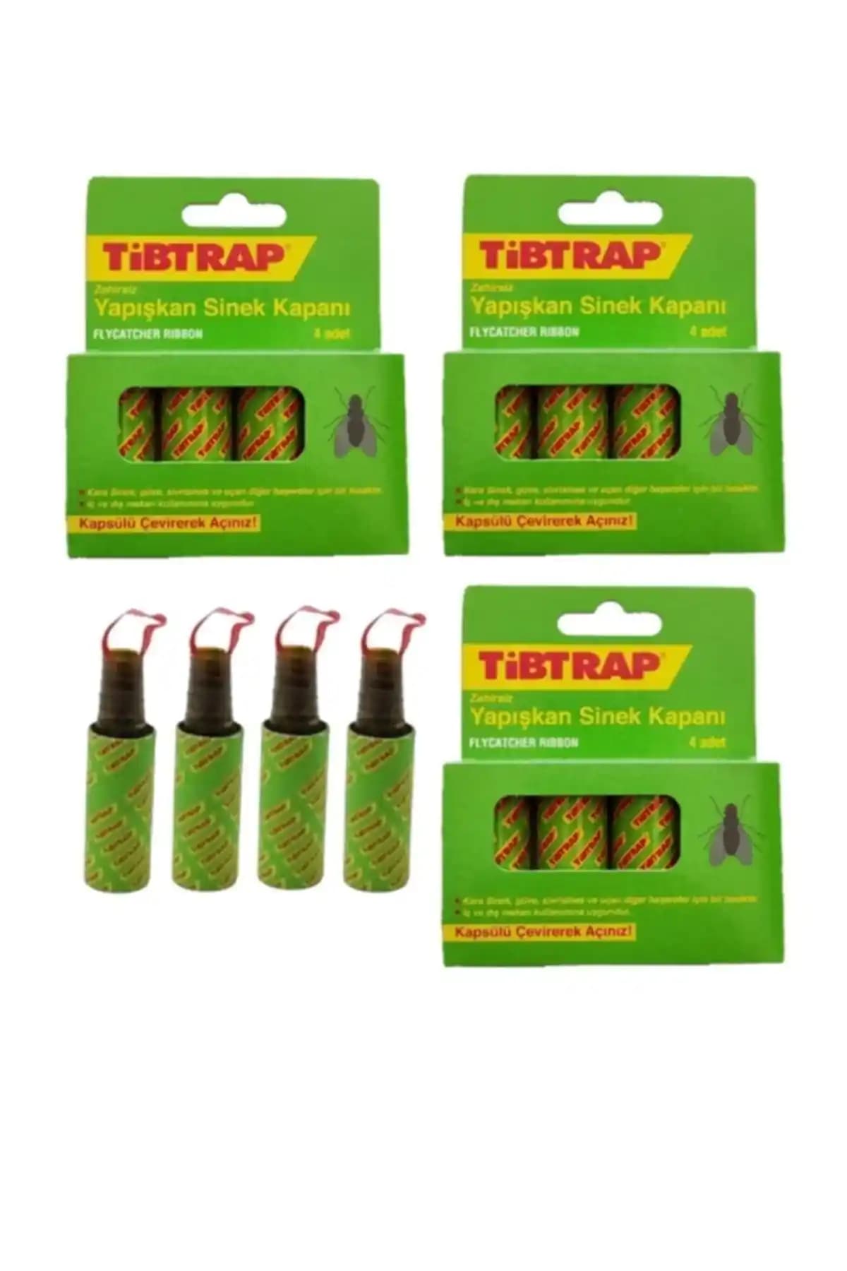 Sivrisineklerle Mücadelede Yenilikçi Tibtrap Yapışkan Karasinek Tuzağı Seti