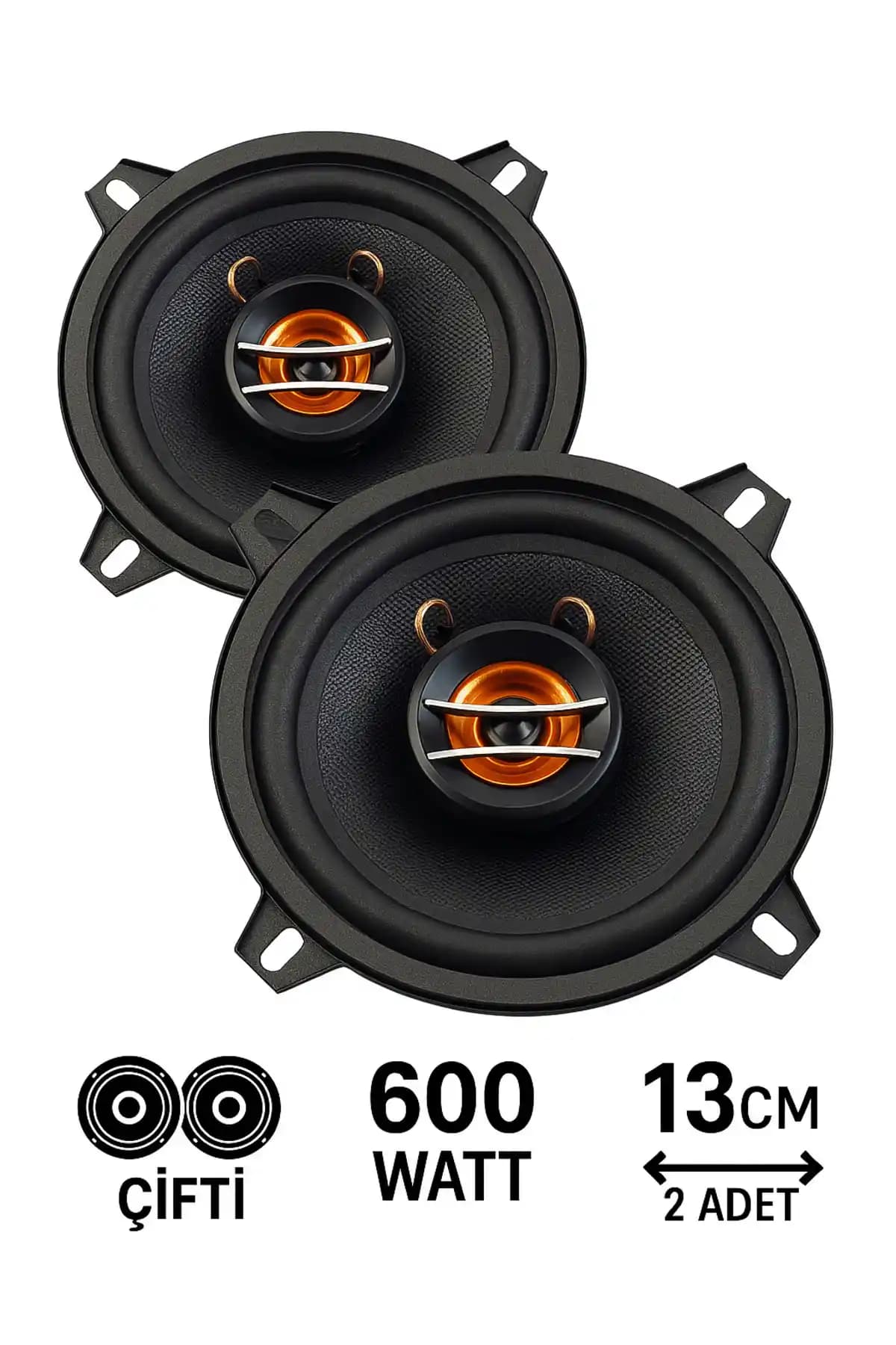 Sunask SN-1397 Çifti: Yüksek Performanslı 13 cm Oto Hoparlörleri ile Ses Deneyiminizi Geliştirin