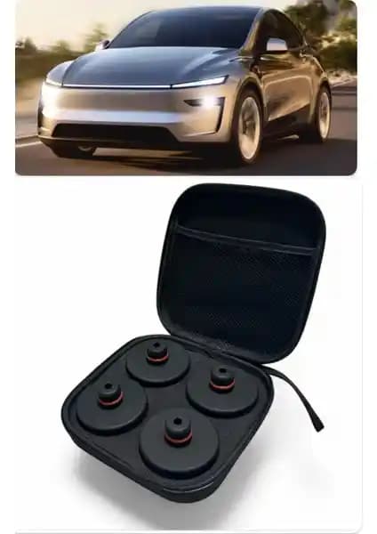 Tesla Model Y için Güvenli ve Dayanıklı Lift Takozu Seti Standart ve Premium Modeller