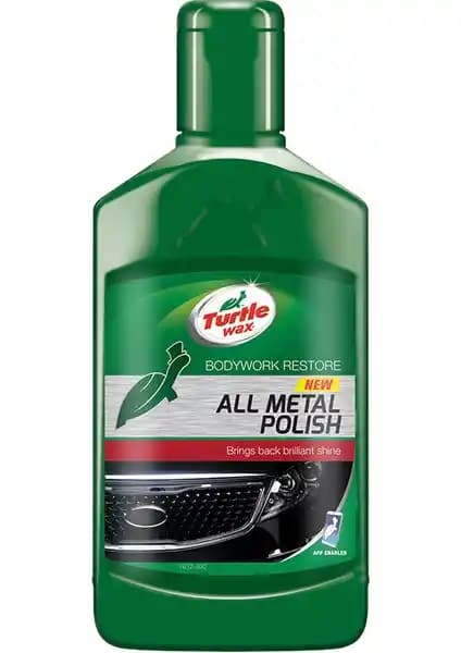 Turtle Wax Krom Parlatıcı 300 Ml Metal ve Krom Yüzeyler İçin Profesyonel Çözüm