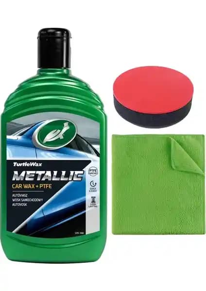 Turtle Wax Metalik PTFE Katkılı Teflon Sıvı Cila ile Aracınızın Parlaklığını ve Korumasını Artırın