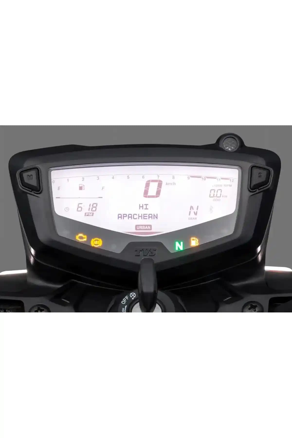 TVS Apache RTR 200 için Nano Teknoloji ile Üretilmiş 9H Sertlikli Ekran Koruyucu