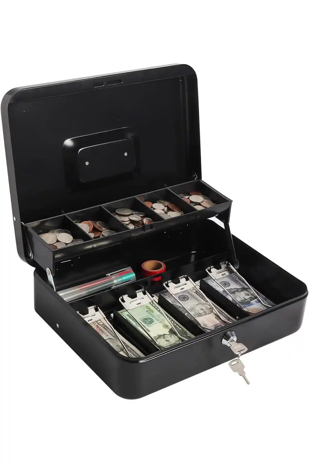 Valkyrie Anahtarlı Kilitli Para Kutusu Güvenli ve Pratik Saklama Çözümü