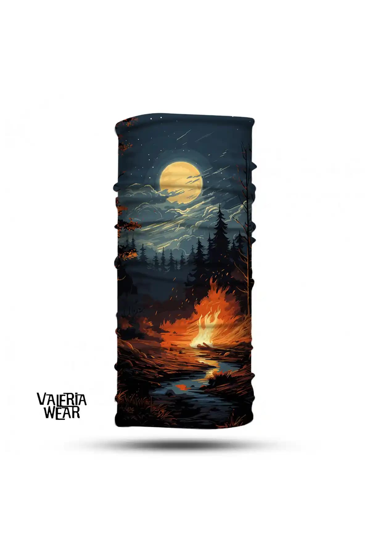 Vwear Kamp Ateşi Desenli Çok Fonksiyonlu Boyunluk ve Aksesuarlar Ürün İncelemesi