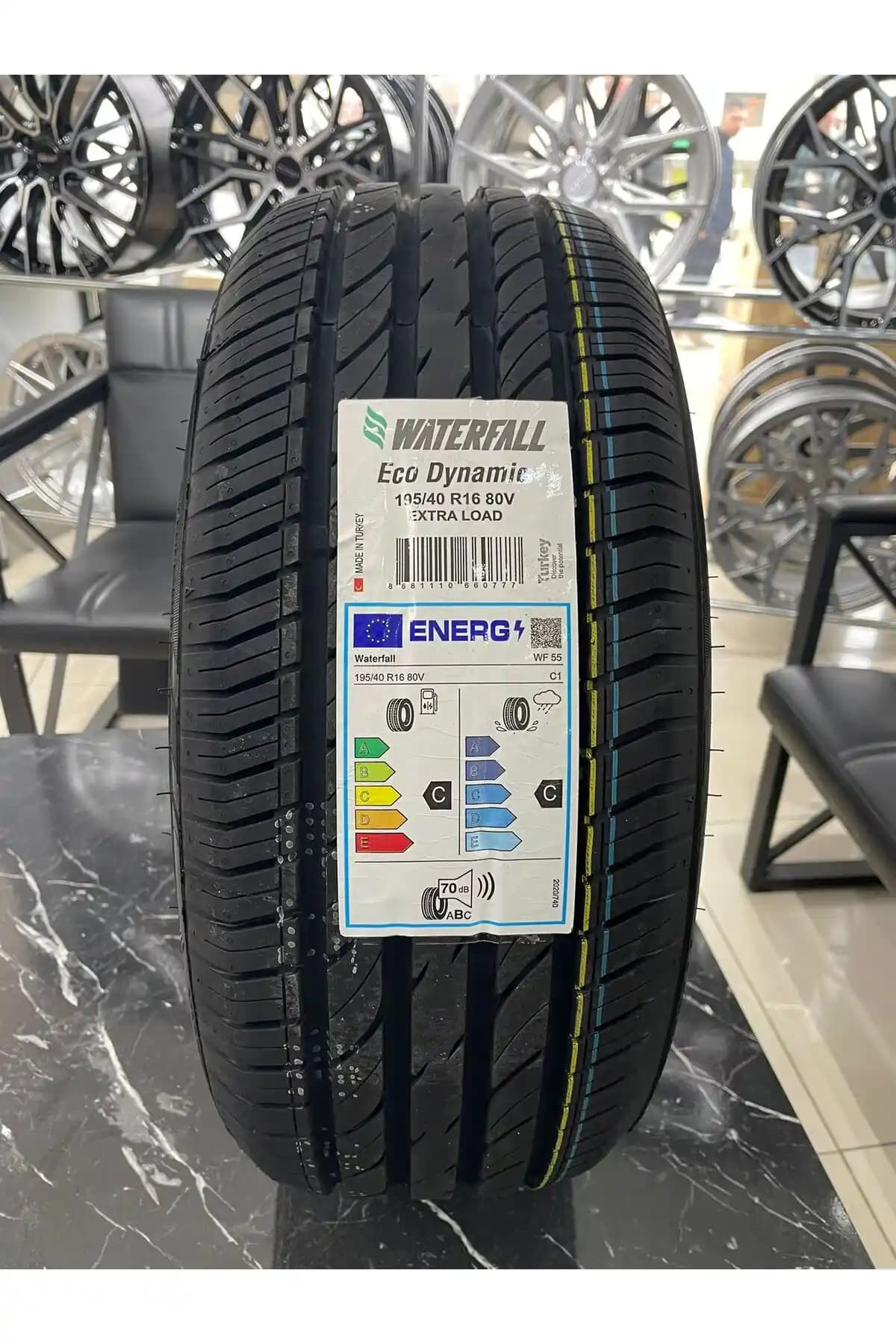 Waterfall 195/40R16 80V XL Yaz Lastiği 2024 Eco Dynamic Performans ve Güvenlik