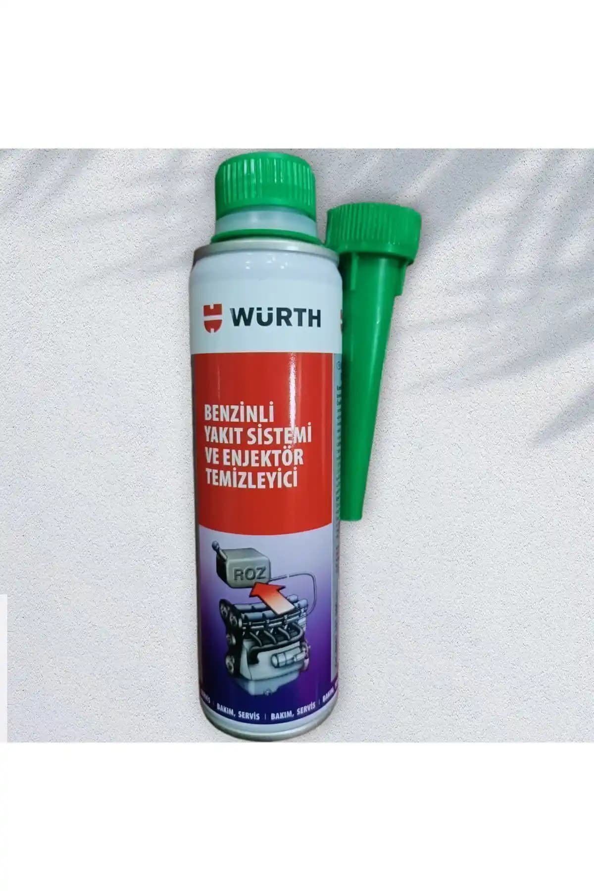 Würth Benzin Yakıt Sistemi ve Enjektör Temizleyici ile Motor Performansını Artırın