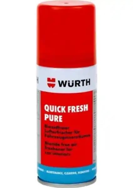 Würth Koku Bombası Quick Fresh: Araç İçi Ferahlatıcı ve Koku Giderici Çözüm