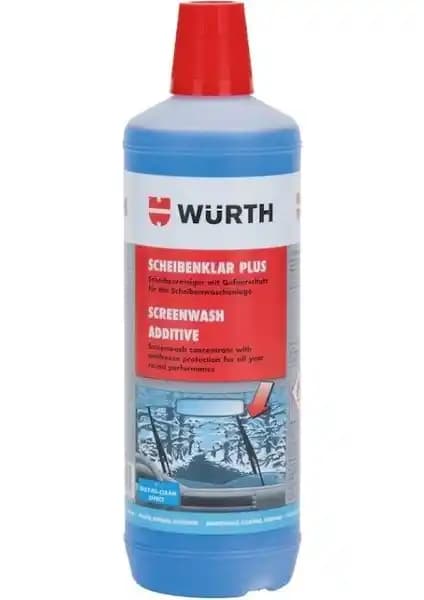 Würth Konsantre Cam Suyu Plus 500 ml: Çok Mevsimli Cam Temizleme ve Donma Önleyici Çözüm
