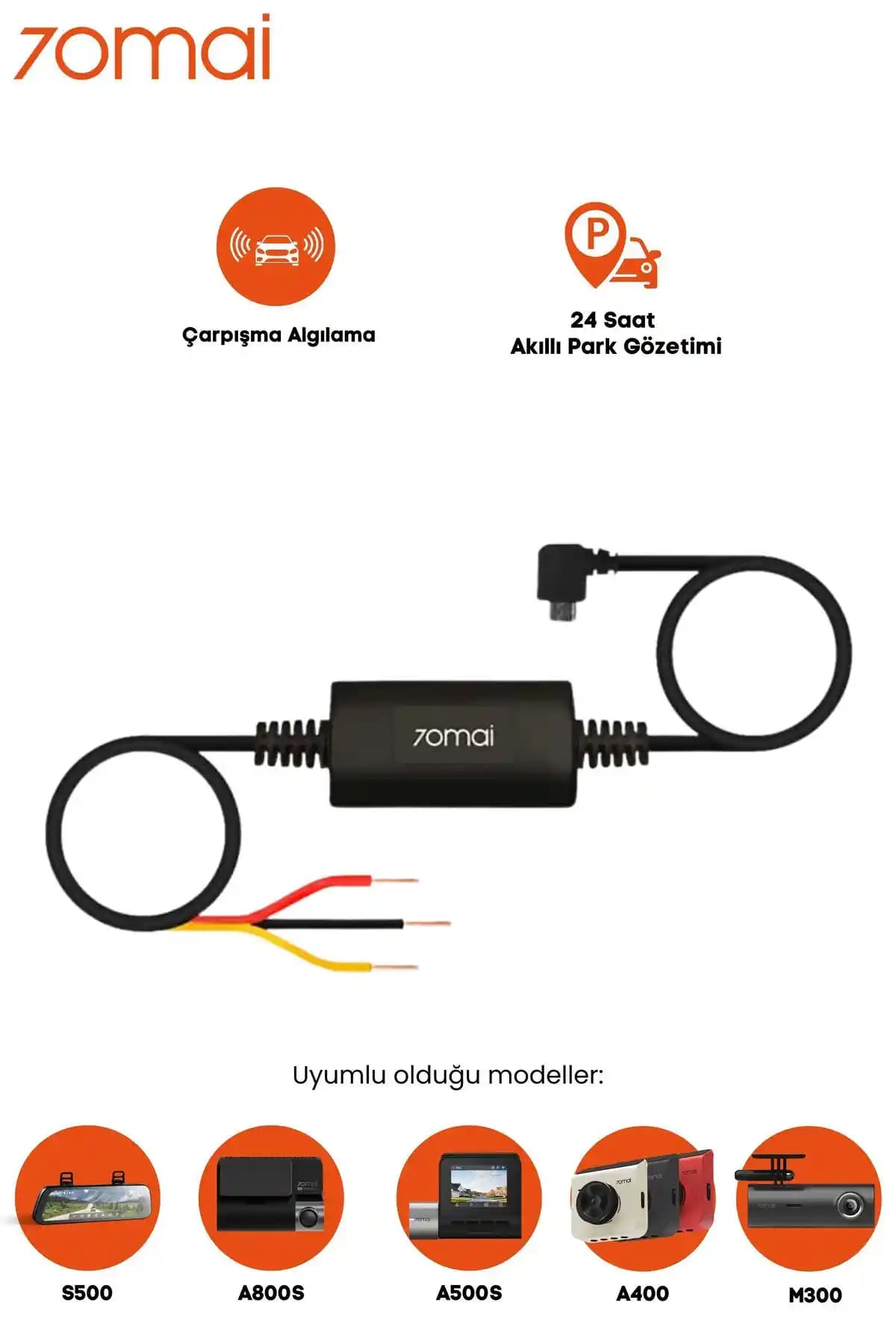 Xiaomi Uyumlu Park Modu Kablosu Up02 A800 A500s D07 D08 D05 Detaylı İnceleme