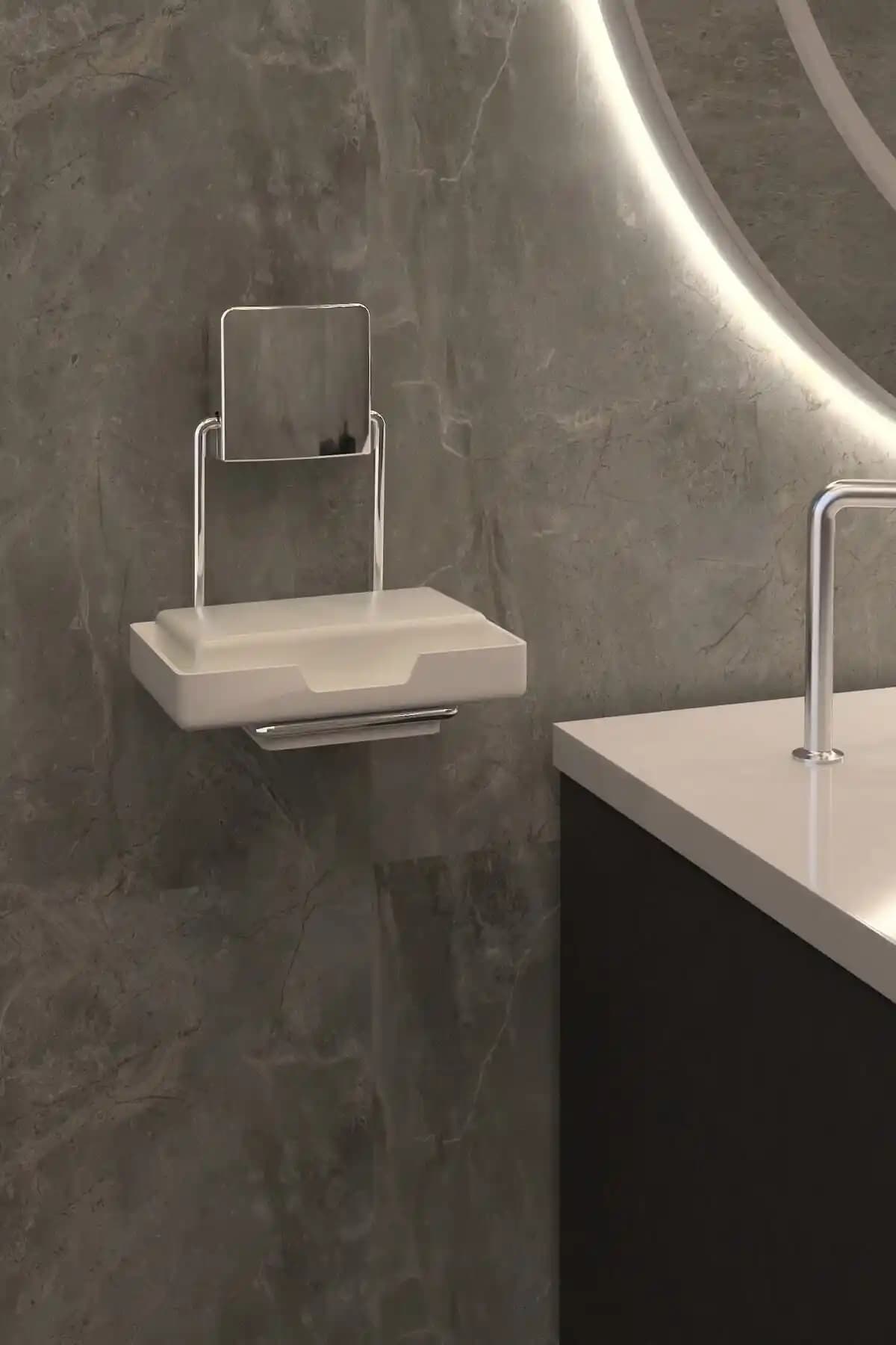 Banyo Düzeni İçin Güçlü Yapışkanlı Sabunluk ve Diş Fırçalık Setleri İncelemesi