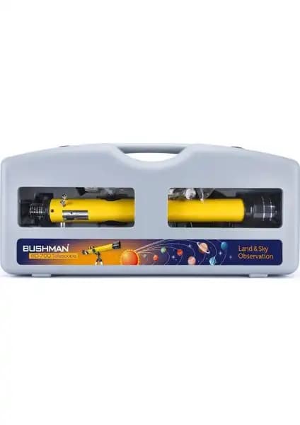Bushman 60-700 Taşıma Çantalı Teleskop ile Gökyüzü ve Doğa Gözlemlerinizde Yüksek Performans
