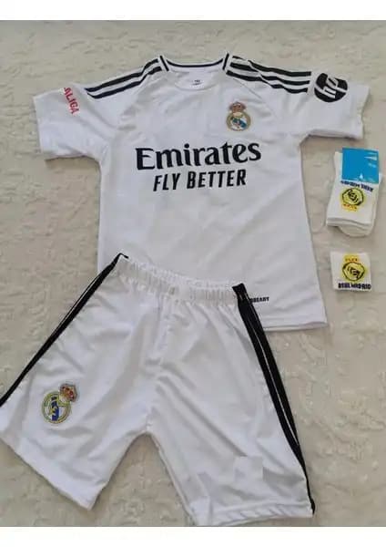 Cheecky Chic Arda Güler Real Madrid Çocuk Forması Seti: Şık ve Konforlu Spor Giyim Alternatifi