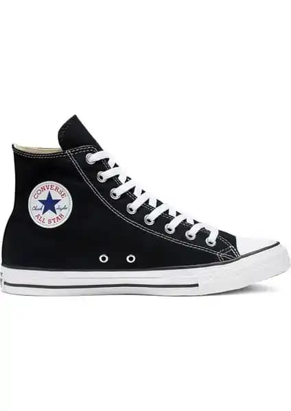 Converse Chuck Taylor All Star Siyah Erkek High Sneaker Günlük Şıklık ve Konfor Sunar