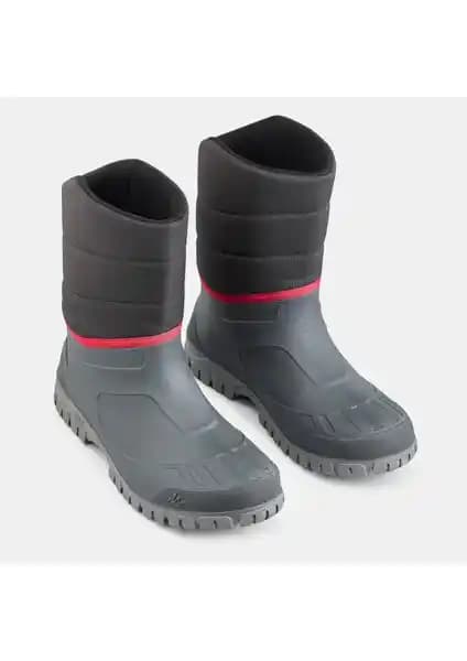 Decathlon Quechua Erkek Kar Botu Gri Siyah - Yüksek Performans ve Dayanıklılık