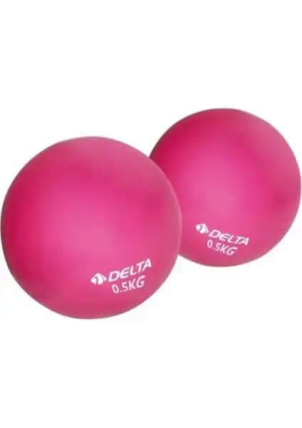 Delta Pilates Ağırlık Denge Topu 500 Gr ile Stabilite ve Güç Kazanımı Sağlayan Egzersiz Aracı