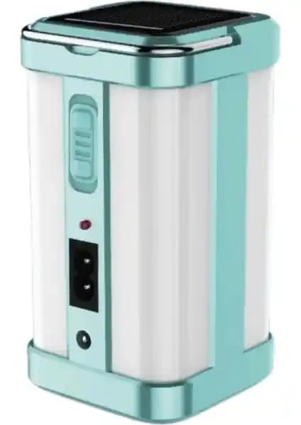 Ecuy Güneş Enerjili 4 LED Panelli El Feneri: Çok Fonksiyonlu ve Çevre Dostu Aydınlatma Çözümü