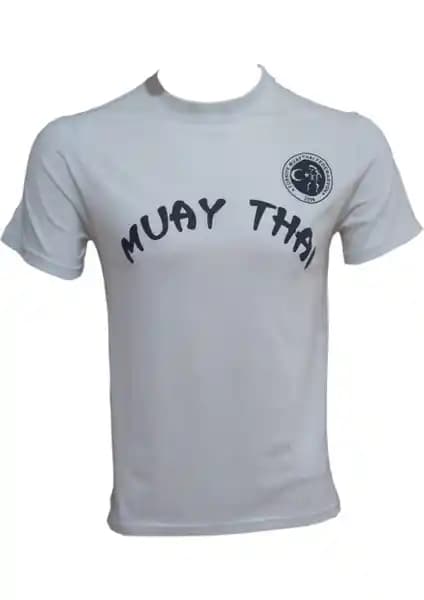 Evox Kickboks Tişörtü Beyaz: Dayanıklı ve Esnek Spor Giyim Ürünü