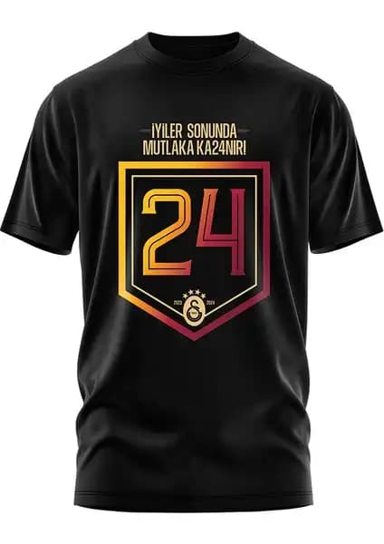 Galatasaray 24 Şampiyonluk T-Shirt: Kulüp Tarihini Yansıtan Resmi Spor Ürünü